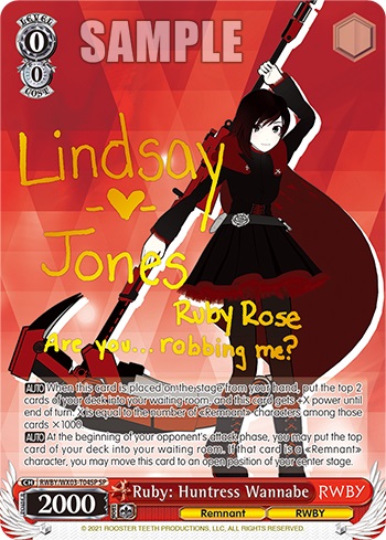 Ruby: Huntress Wannabe - RWBY/WX03-T04SP - SP
