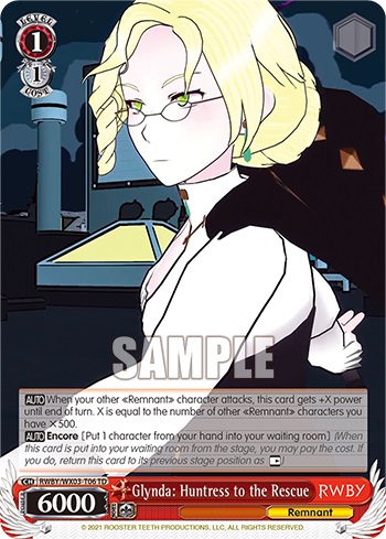 Glynda: Huntress to the Rescue - RWBY/WX03-T06 - TD