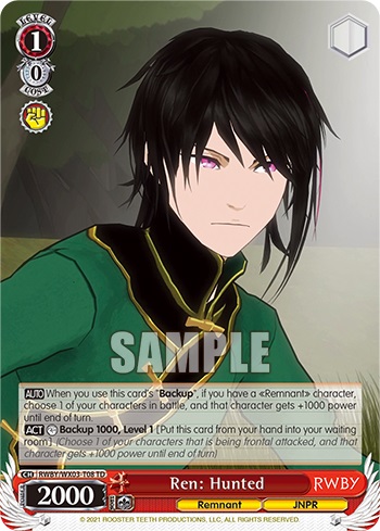 Ren: Hunted - RWBY/WX03-T08 - TD