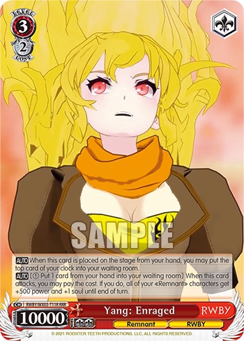 Yang: Enraged - RWBY/WX03-T11R - RRR