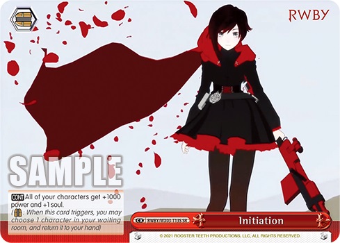 Initiation - RWBY/WX03-T13S - SR