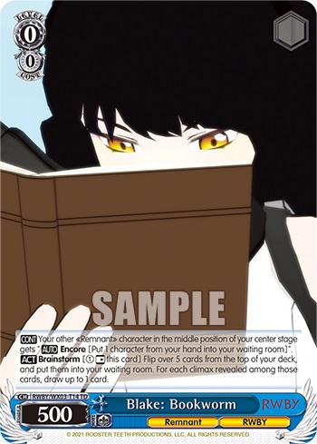 Blake: Bookworm - RWBY/WX03-T14 - TD