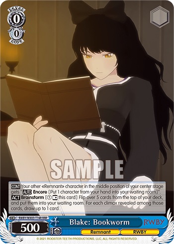 Blake: Bookworm - RWBY/WX03-T14R - RRR