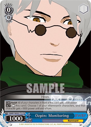 Ozpin: Monitoring - RWBY/WX03-T15 - TD