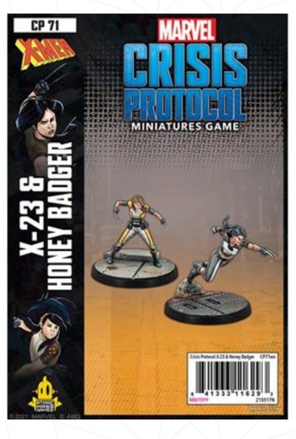 Marvel: Crisis Protocol - X-23 & Honey Badger