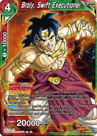 Broly, Swift Executioner - P-205 - PR