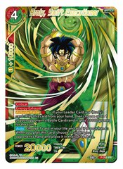 Broly, Swift Executioner - P-205 - PR - Foil (Gold Stamped)