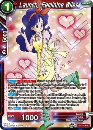 Launch, Feminine Wiles - P-274 - PR - Foil