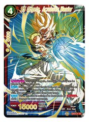 SS Gogeta, Acrobatic Warrior - EX04-01 - EX - Foil (Gold Stamped)