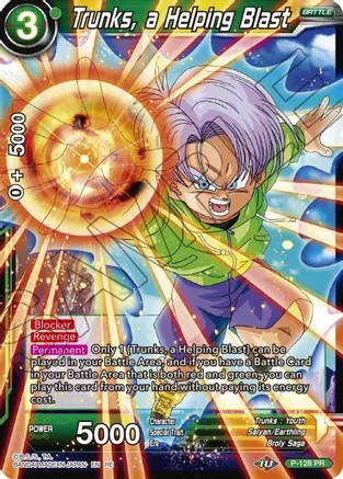 Trunks, a Helping Blast - P-128 - PR