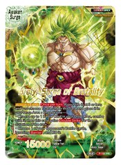 Broly // Broly, Surge of Brutality - P-181 - PR - Foil (Gold Stamped)