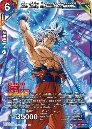 Son Goku, Instincts Surpassed - P-198 - PR