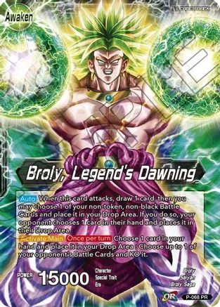 Broly // Broly, Legends Dawning - P-068 - PR