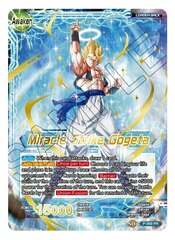 Son Goku & Vegeta // Miracle Strike Gogeta - P-069 - PR - Foil (Gold Stamped)