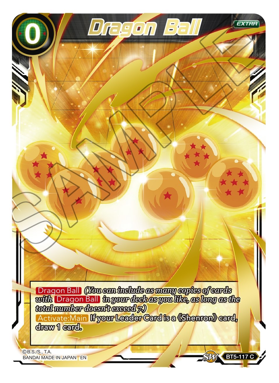 Dragon Ball - BT5-117 - C - Foil (Gold Stamped)