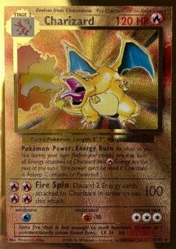 Charizard - 4/102 - Metal Card Promo (Classic Collection)