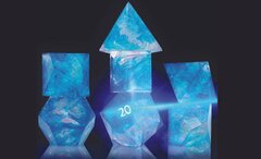 Dice Set - Blue Cloak & Dagger