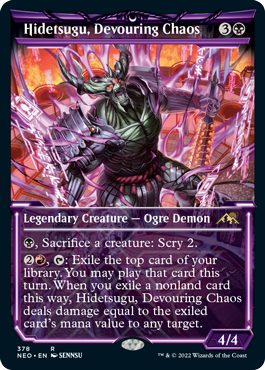 Hidetsugu, Devouring Chaos (Showcase)