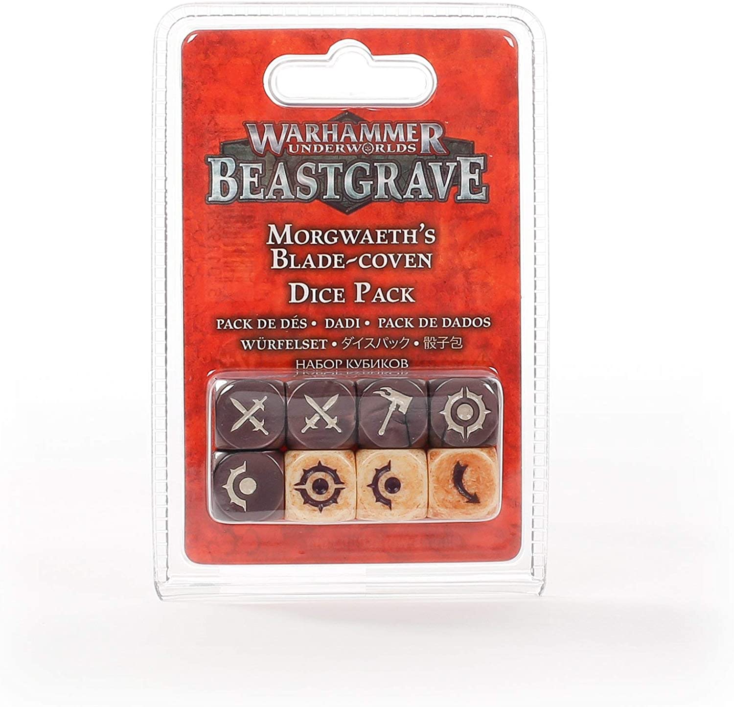 Warhammer Underworlds: Morgwaeths Blade-Coven Dice Pack
