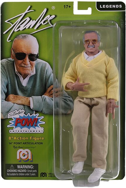 Stan Lee (Web Hands) 8 Mego Figure