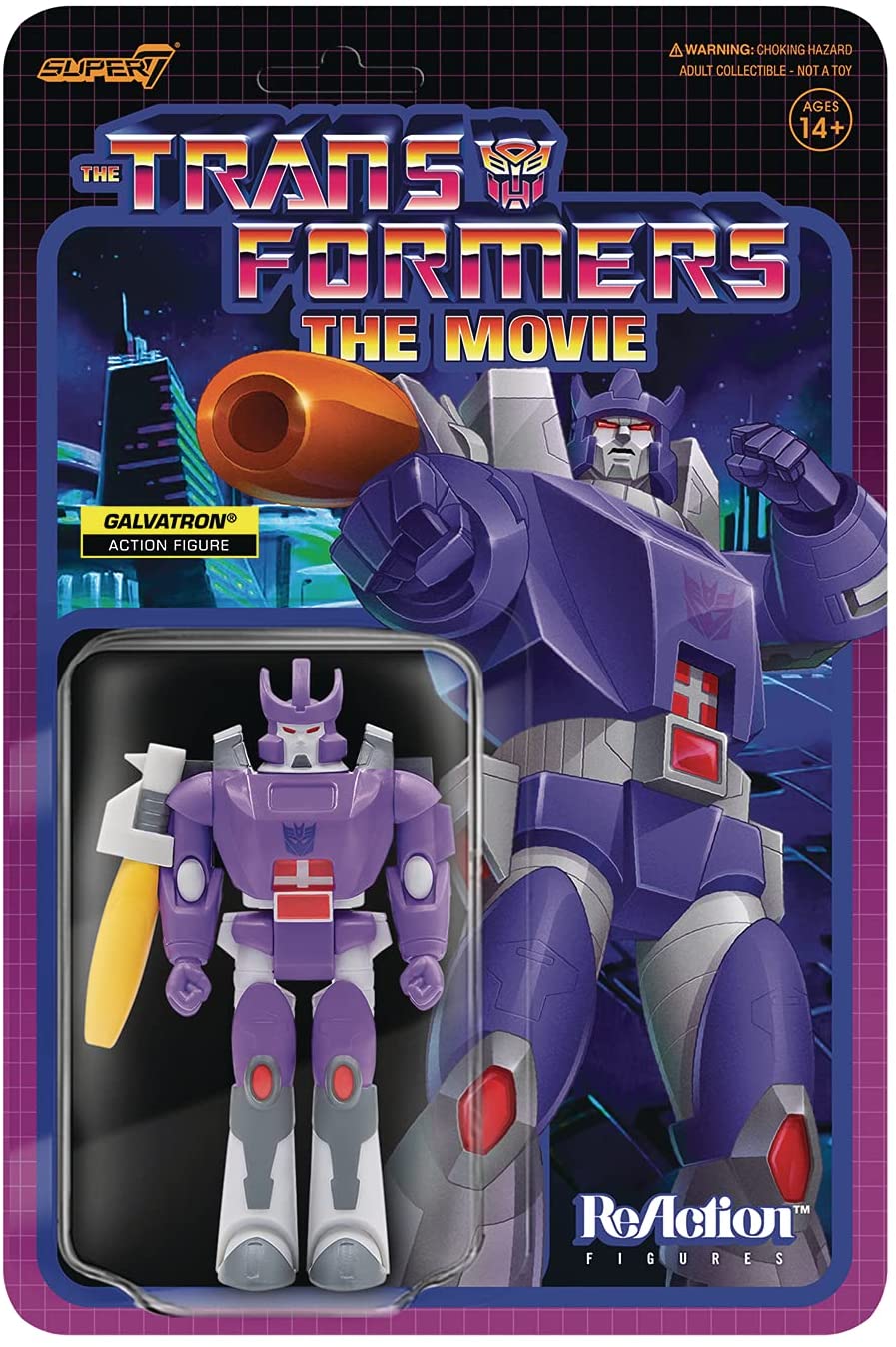 Transformers Galvatron 3 3/4-Inch ReAction Figure