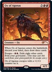 Ox of Agonas - Foil Store Challenger Series Promo