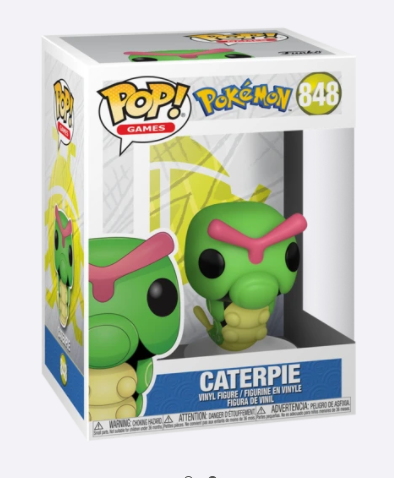 Games Series - #848 - Caterpie (Pokémon)