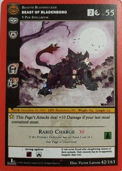 Beast of Bladenboro 42/163 - Reverse Holo - 1st Edition