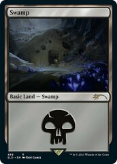 Swamp (486) - Secret Lair x Arcane