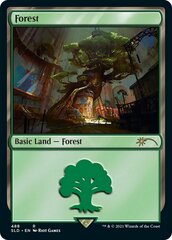 Forest (488) - Foil - Secret Lair x Arcane