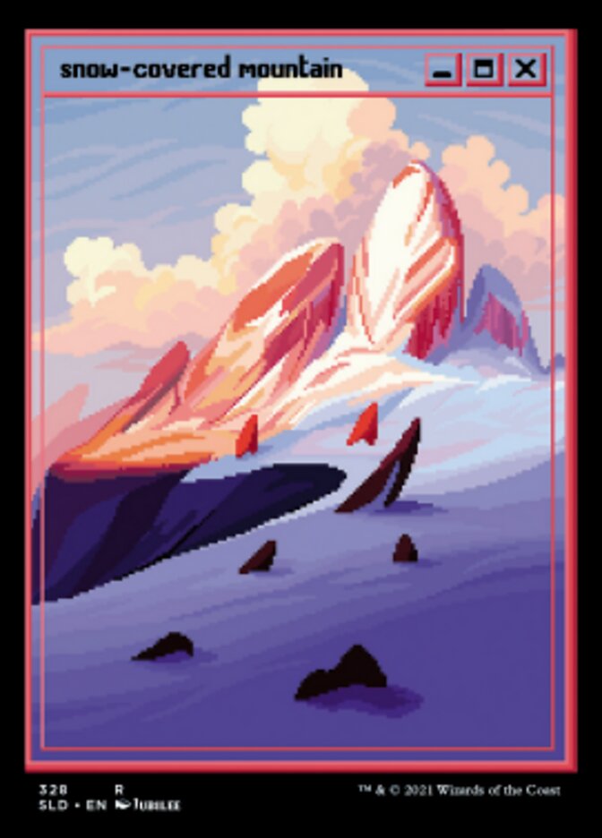 Snow-Covered Mountain (328) - Foil