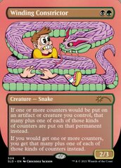 Winding Constrictor (309) - Foil Etched - Borderless