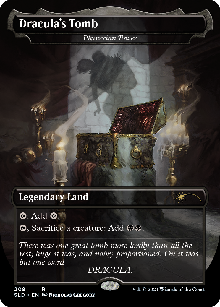 Phyrexian Tower (208) Draculas Tomb - Foil