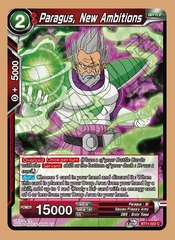 Paragus, New Ambitions - BT11-022 - C - Foil - 2nd Edition