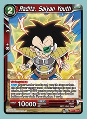 Raditz, Saiyan Youth - BT11-005 - R - Foil - 2nd Edition