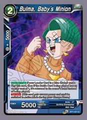 Bulma, Baby's Minion - BT11-037 - UC - Foil - 2nd Edition