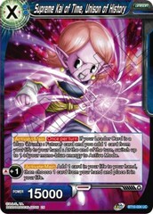 Supreme Kai of Time, Unison of History - BT10-034 - UC - Foil - 2nd Edition