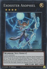 Exosister Asophiel - GRCR-EN020 - Super Rare - 1st Edition