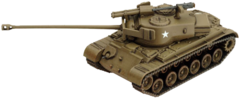 M26 Pershing Tank Platoon (Plastic) (UBX90)
