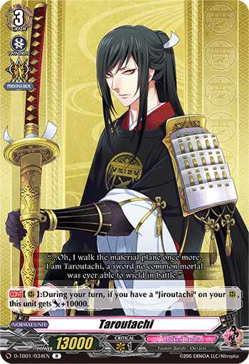 Taroutachi - D-TB01/034EN - R