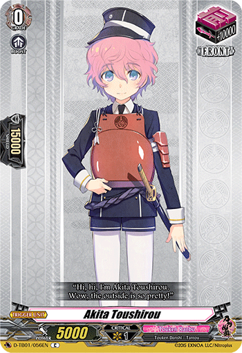 Akita Toushirou - D-TB01/056EN - C