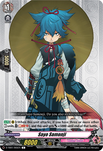 Sayo Samonji - D-TB01/065EN - C
