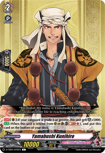 Yamabushi Kunihiro - D-TB01/072EN - C