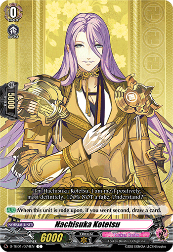 Hachisuka Kotetsu - D-TB01/074EN - C