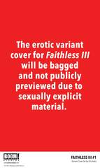 Faithless Iii #1 Cvr B Erotic Var Anka (MR) (STL215846)