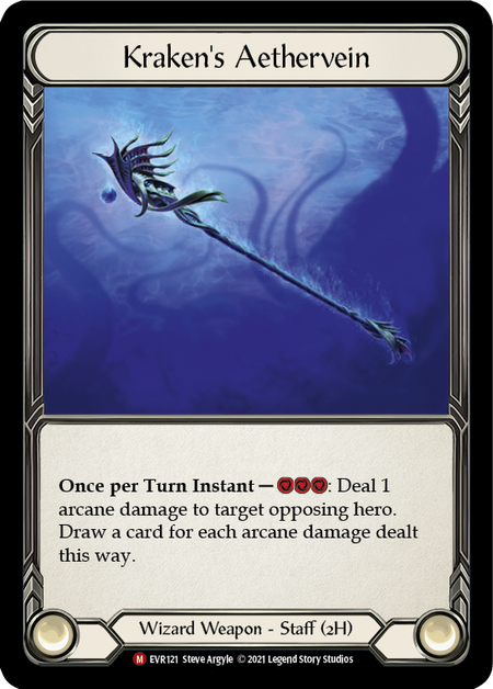 Krakens Aethervein - Cold Foil - 1st Edition