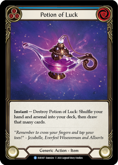 Potion of Luck - Cold Foil - 1st Edition