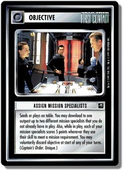 Assign Mission Specialists - Foil