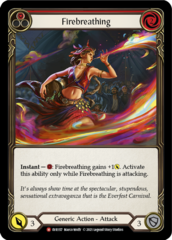 Firebreathing - Rainbow Foil - 1st Edition