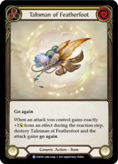 Talisman of Featherfoot - Cold Foil - 1st Edition